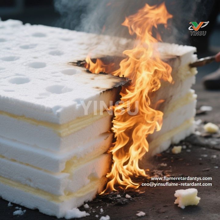 Fire Safety Performance of Typical Silica-Based Flame-Retardant Rigid Polyurethane Foam أداء السلامة من الحرائق لرغوة البولي يوريثان الصلبة المقاومة للهب القائمة على السيليكا