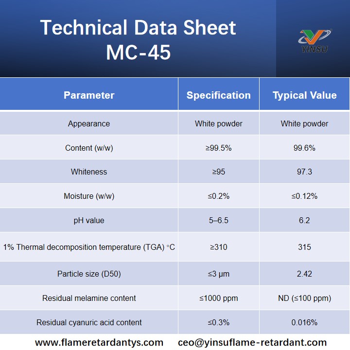MC-45 TECHNICAL DATA SHEET إم سي-45 تي دي إس