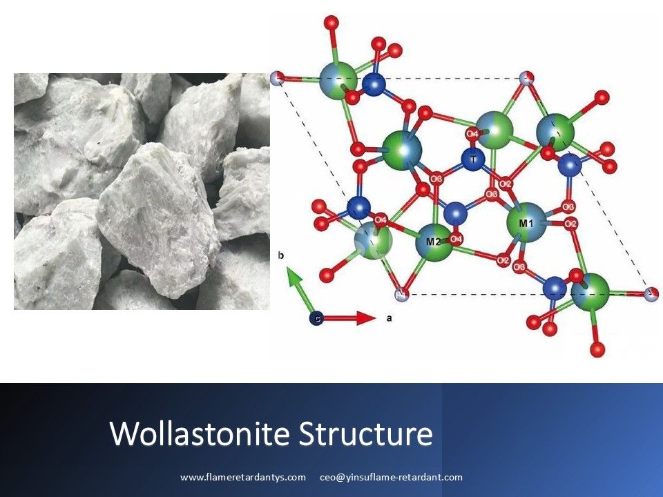 0524 Wollastonite Structure 0524 هيكل الولاستونيت