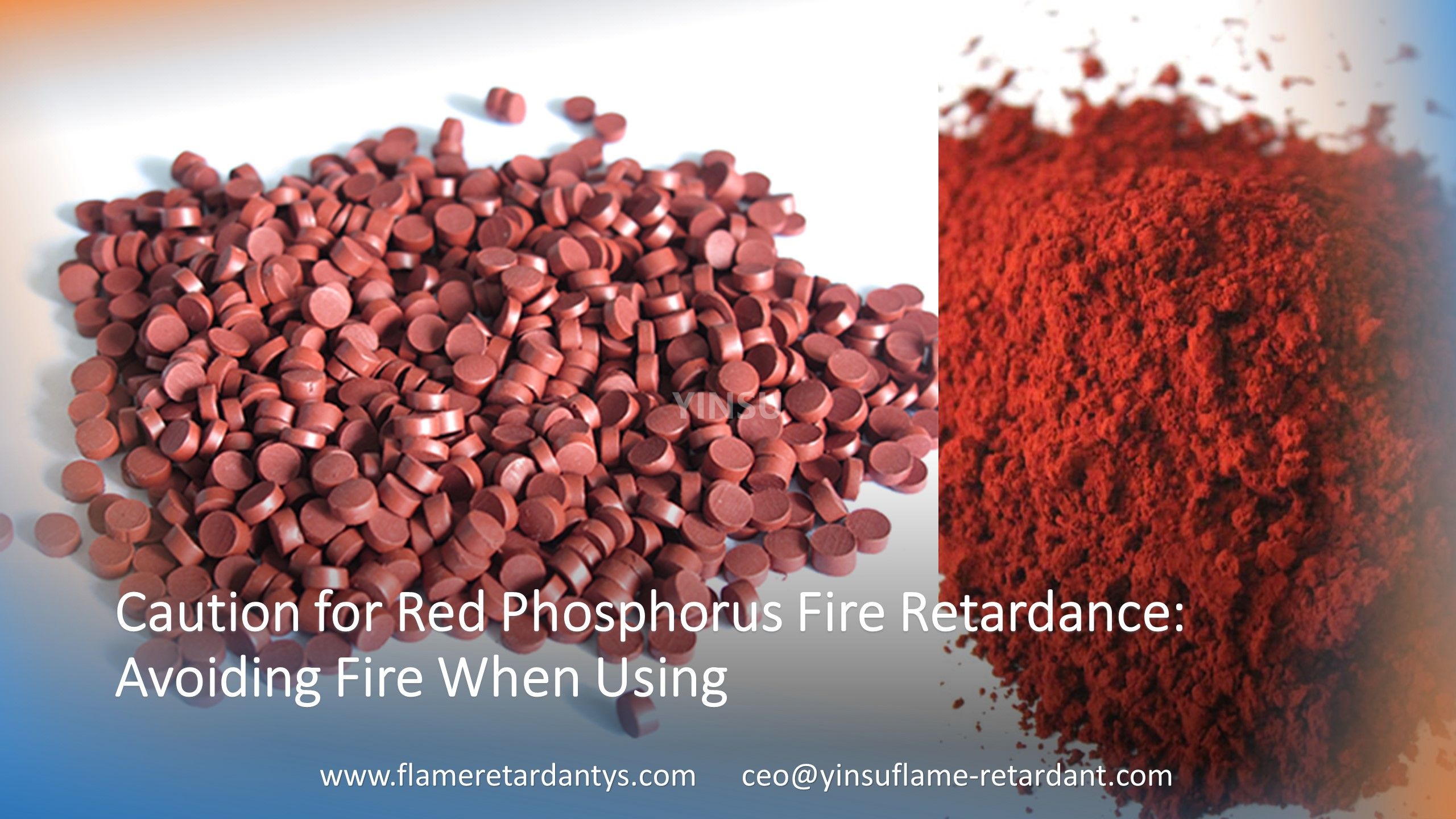 الحذر من مثبطات الفوسفور الأحمر للحريق: تجنب الحريق عند الاستخدام
