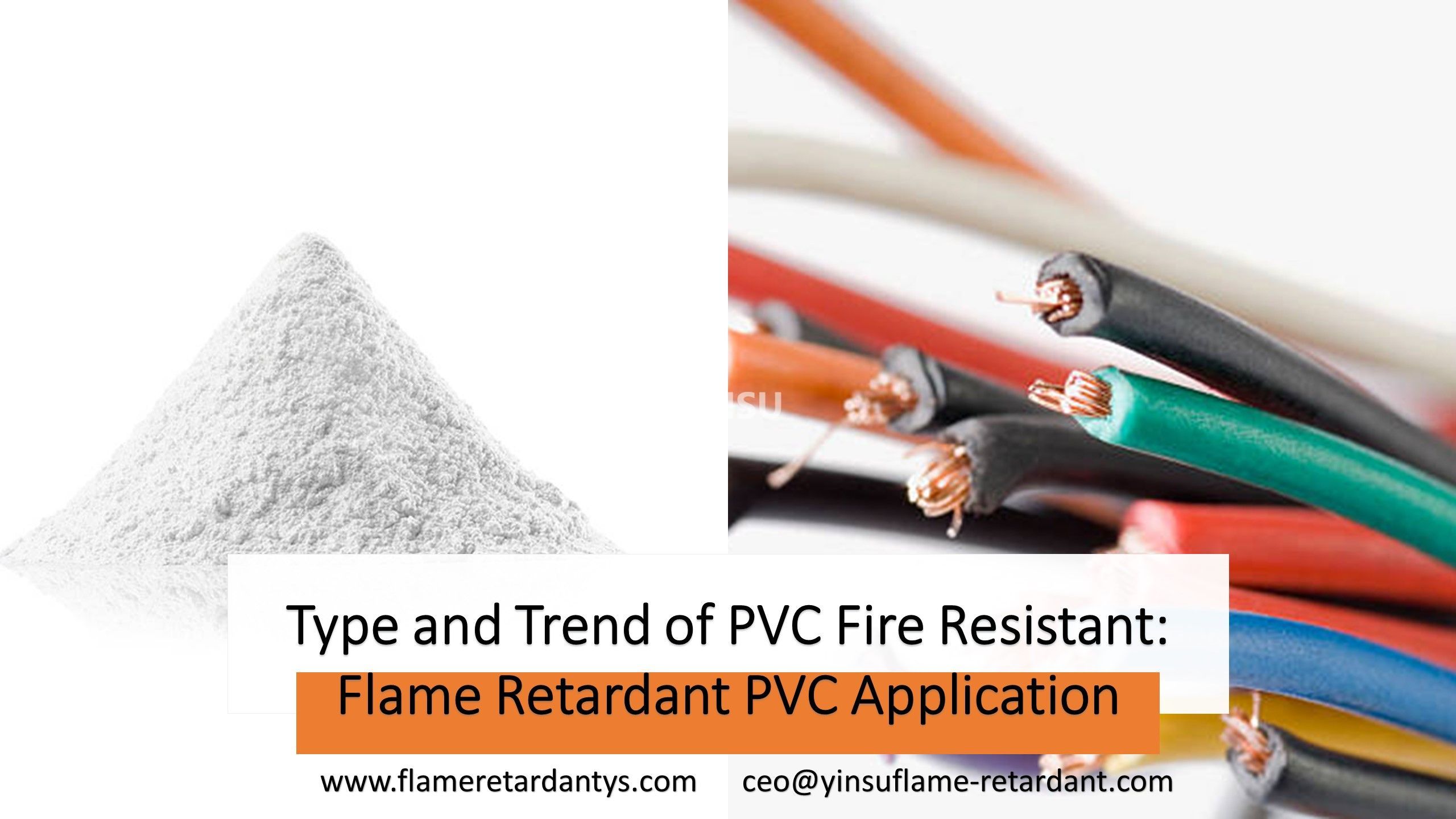 نوع واتجاه تطبيق PVC المقاوم للحريق