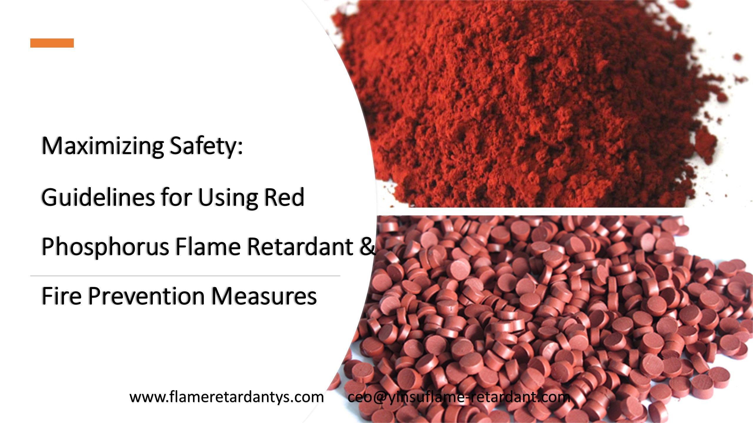 تعظيم السلامة: إرشادات لاستخدام مثبطات اللهب بالفوسفور الأحمر وتدابير الوقاية من الحرائق