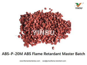 Pyrostop ABS-P-20M: عالي الأداء الأحمر الفوسفور ، دفعة ماستر ماجستير في ABS
