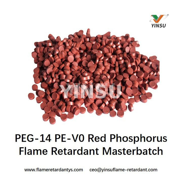 PEG-14 PE-V0 ماستر مثبطات اللهب بالفوسفور الأحمر