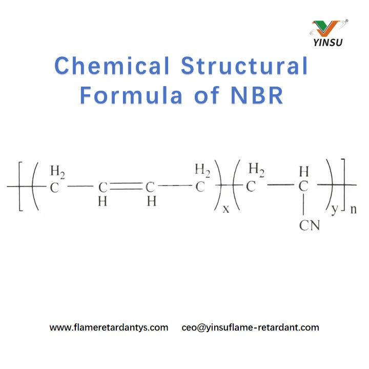 الصيغة الهيكلية الكيميائية للNBR