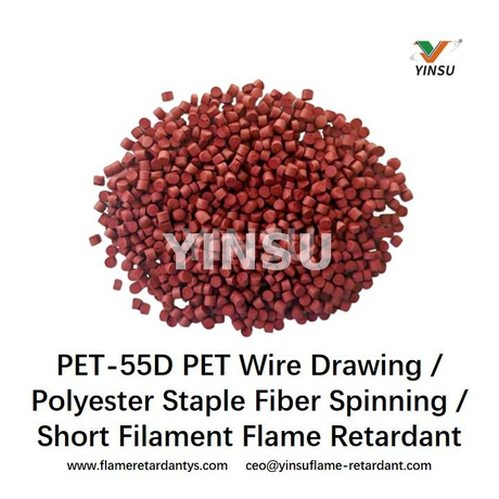 PET رسم سلك / بوليستر غزل الألياف الغزل / المتخلفة الشعرية القصيرة - PET - 55D
