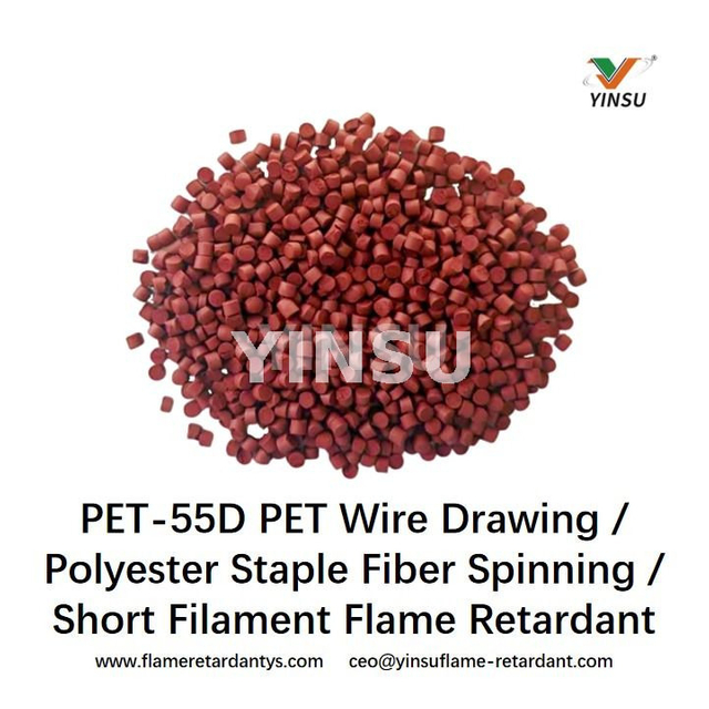 PET رسم سلك / بوليستر غزل الألياف الغزل / المتخلفة الشعرية القصيرة - PET - 55D