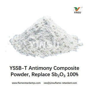YSSB-T مسحوق الأنتيمون المركب، استبدل Sb2O3 100%