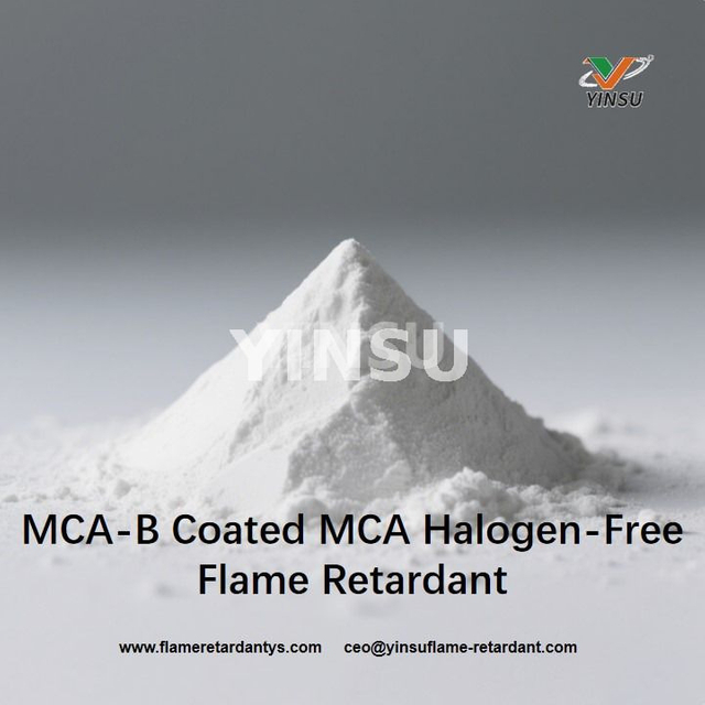 MCA-B مطلي بمثبطات اللهب الخالية من الهالوجين MCA