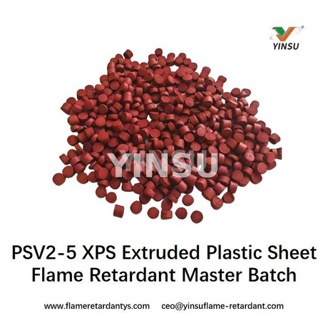 XPS مقذوف ورقة بلاستيكية مثبطات Master / Non-halogen-PSV2-5