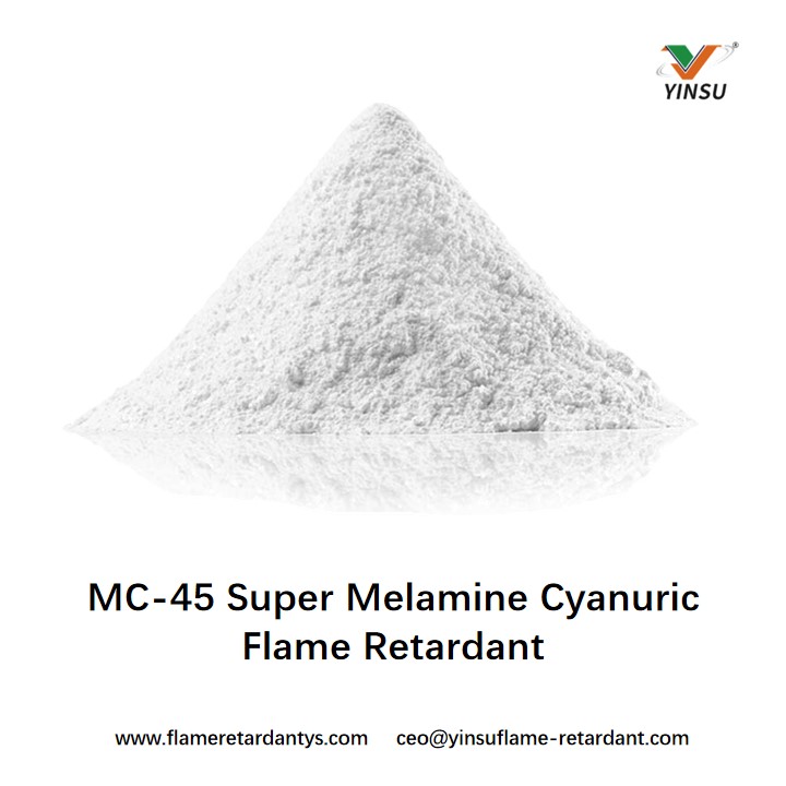 MC-45 سوبر ميلامين سيانوريك مثبطات اللهب