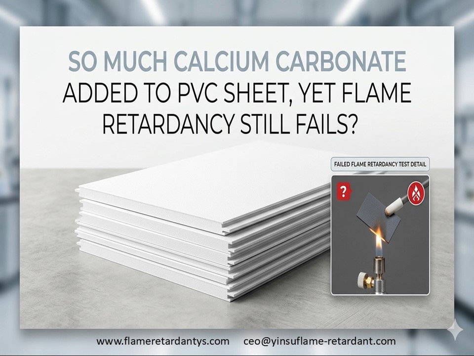 تمت إضافة الكثير من كربونات الكالسيوم إلى ألواح PVC، ومع ذلك ما زالت مثبطات اللهب تفشل؟ المشكلة ليست في 'الإضافة أم لا'، ولكن في 'كيفية الإضافة'